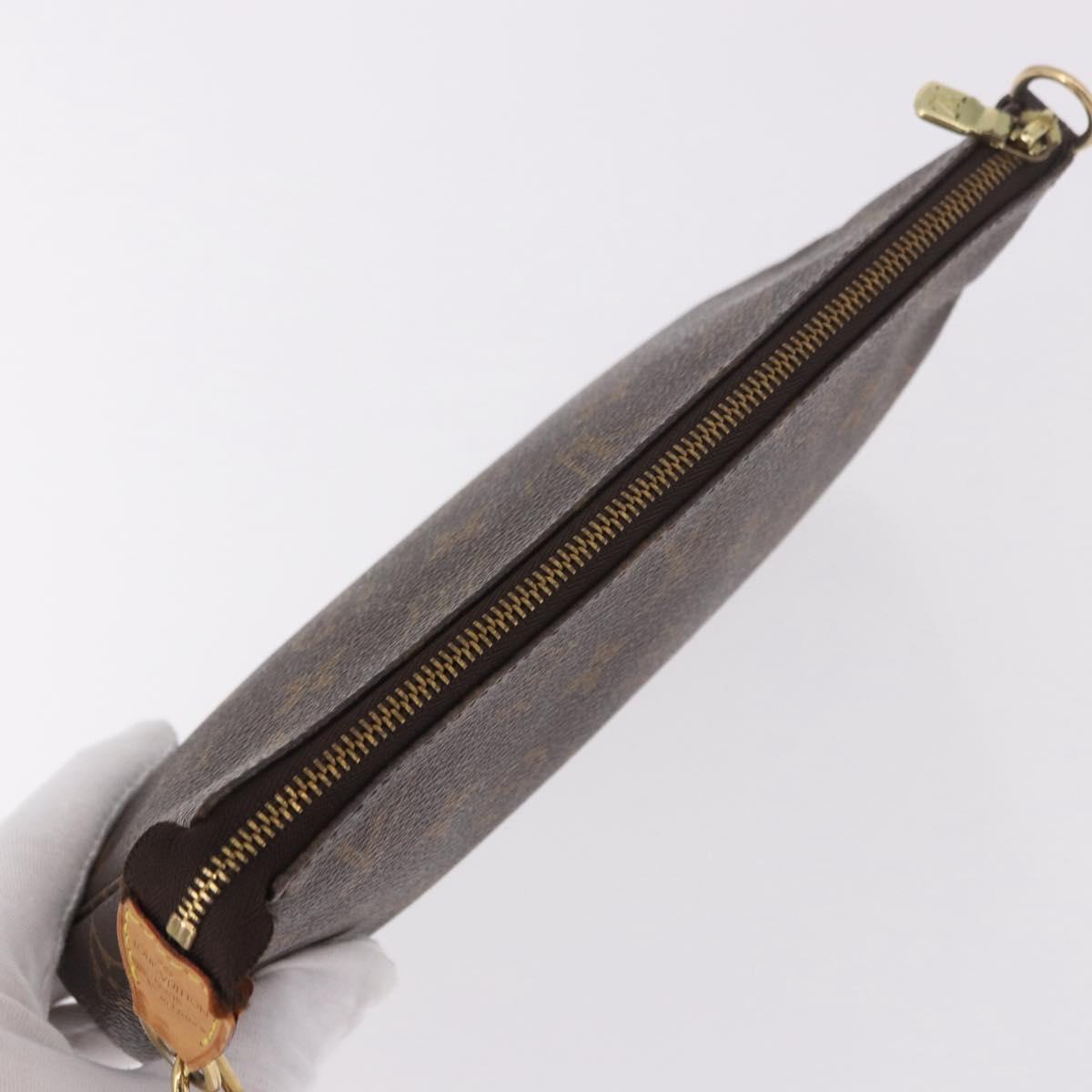LOUIS VUITTON Monogram Pochette Accessoires Pouch M51980 LV Auth BA13776
