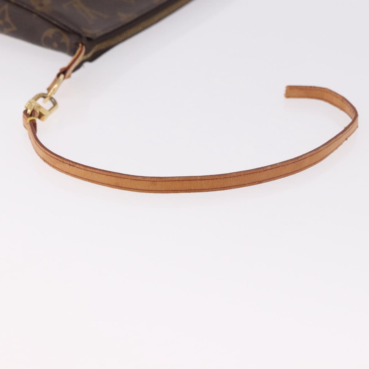LOUIS VUITTON Monogram Pochette Accessoires Pouch M51980 LV Auth BA13776