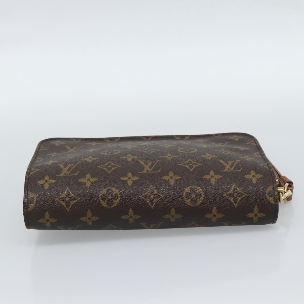 LOUIS VUITTON Monogram Orsay Clutch Bag M51790 LV Auth BA13779