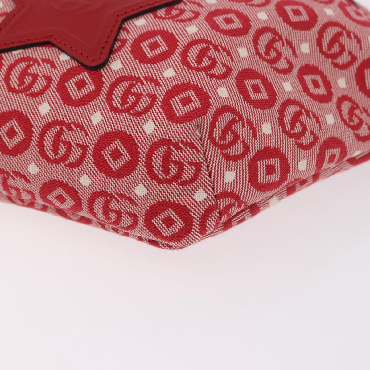 GUCCI Children's Sherry Line Waist bag Canvas Navy Red 502095 Auth BA13781V