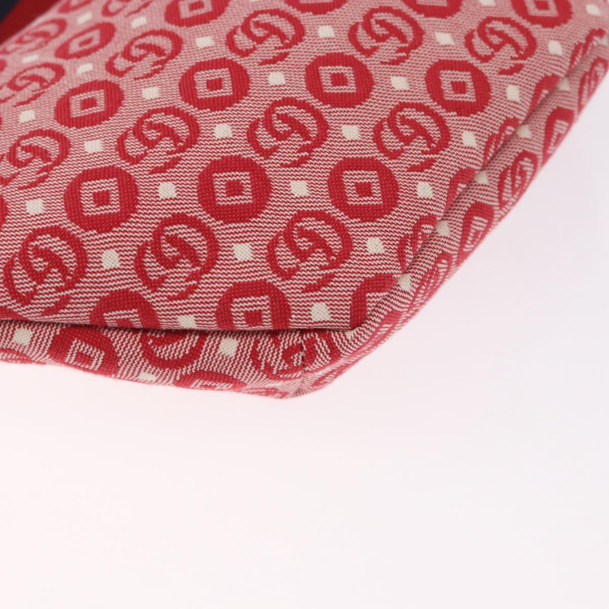 GUCCI Children's Sherry Line Waist bag Canvas Navy Red 502095 Auth BA13781V