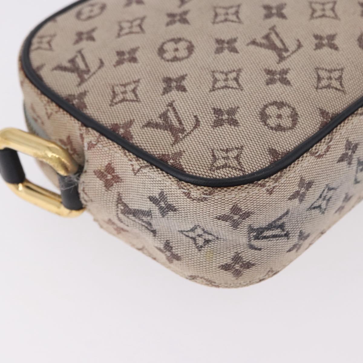 LOUIS VUITTON Monogram Mini Juliet MM Shoulder Bag Blue M92004 LV Auth BA13789