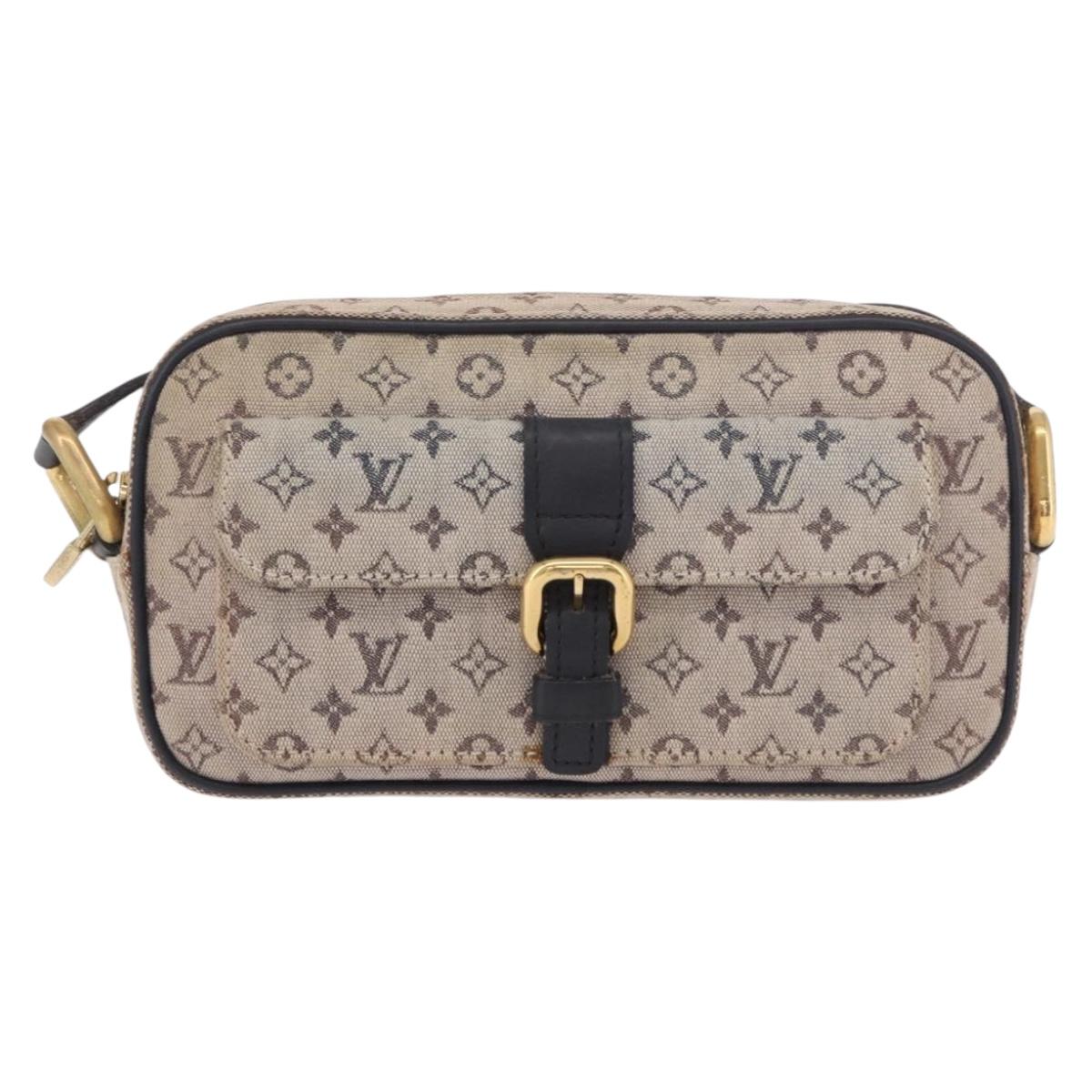 LOUIS VUITTON Monogram Mini Juliet MM Shoulder Bag Blue M92004 LV Auth BA13789