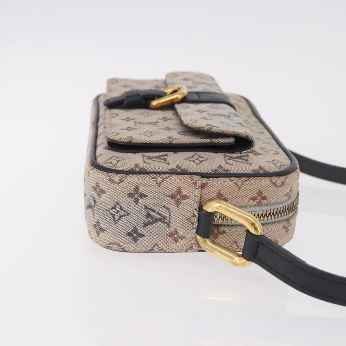 LOUIS VUITTON Monogram Mini Juliet MM Shoulder Bag Blue M92004 LV Auth BA13789