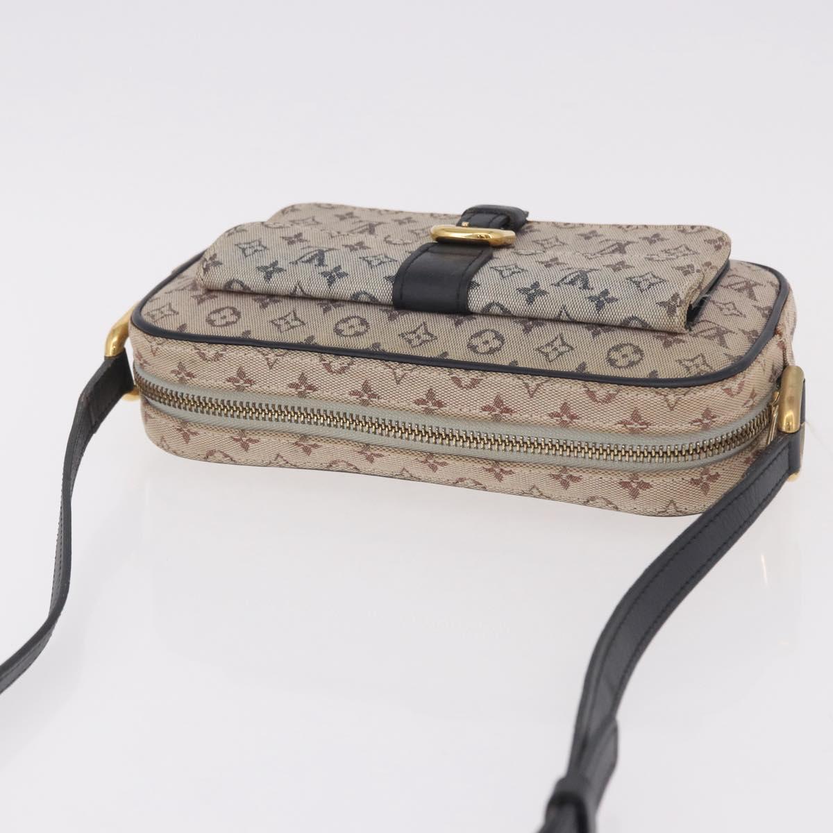 LOUIS VUITTON Monogram Mini Juliet MM Shoulder Bag Blue M92004 LV Auth BA13789
