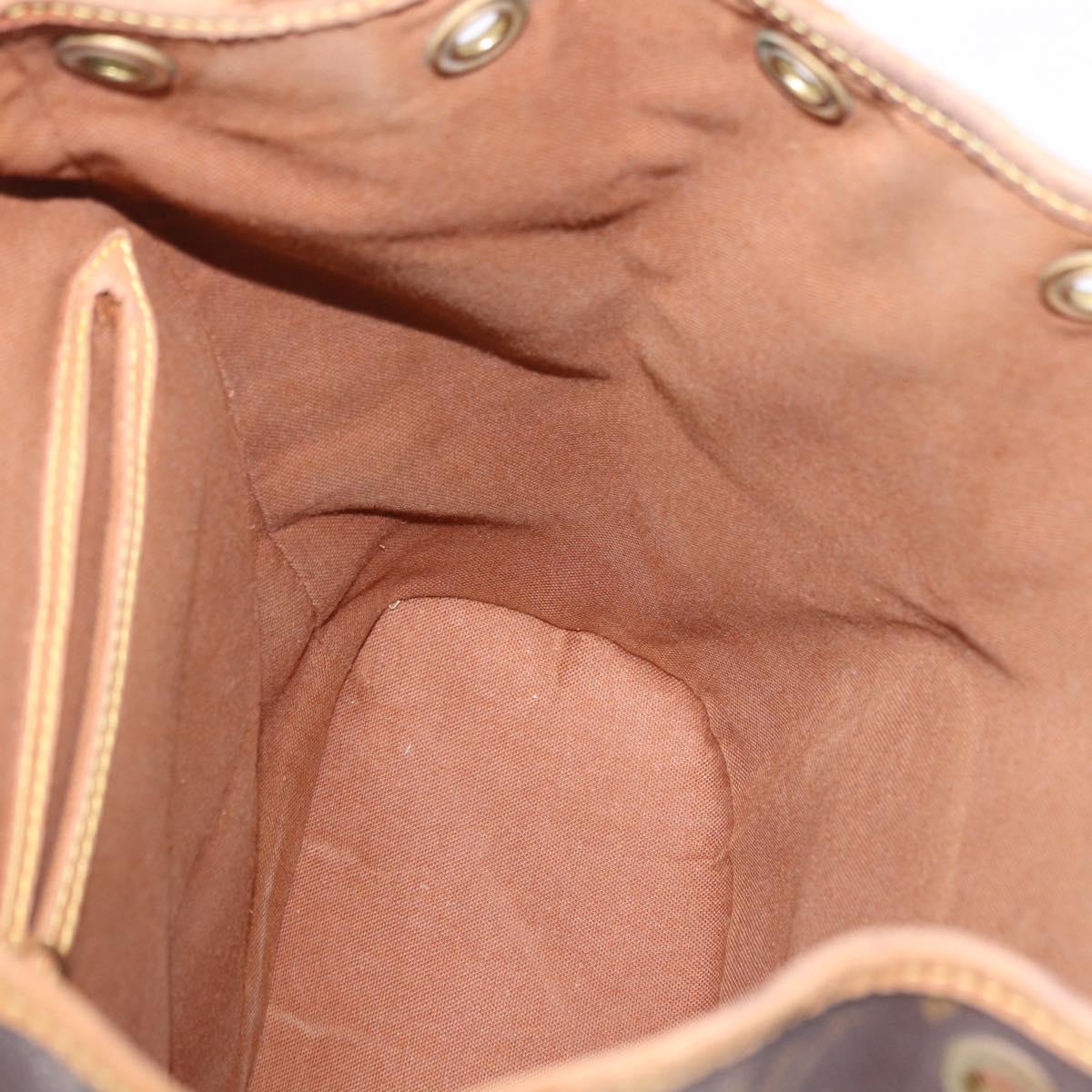 LOUIS VUITTON Monogram Montsouris MM Backpack M51136 LV Auth BA13800