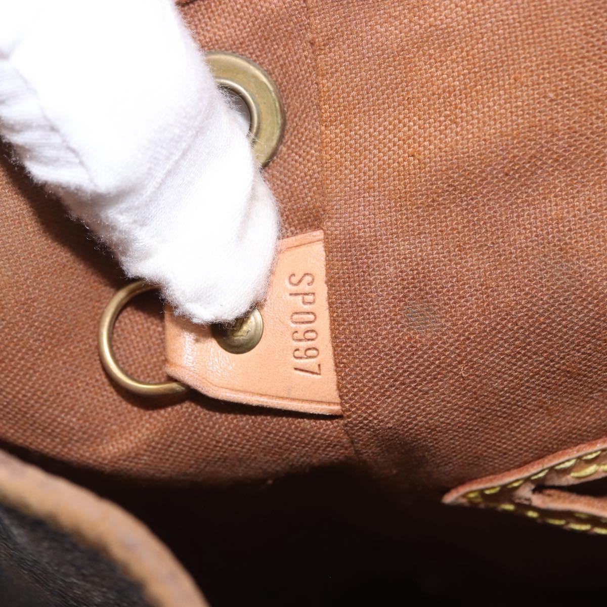 LOUIS VUITTON Monogram Montsouris MM Backpack M51136 LV Auth BA13800