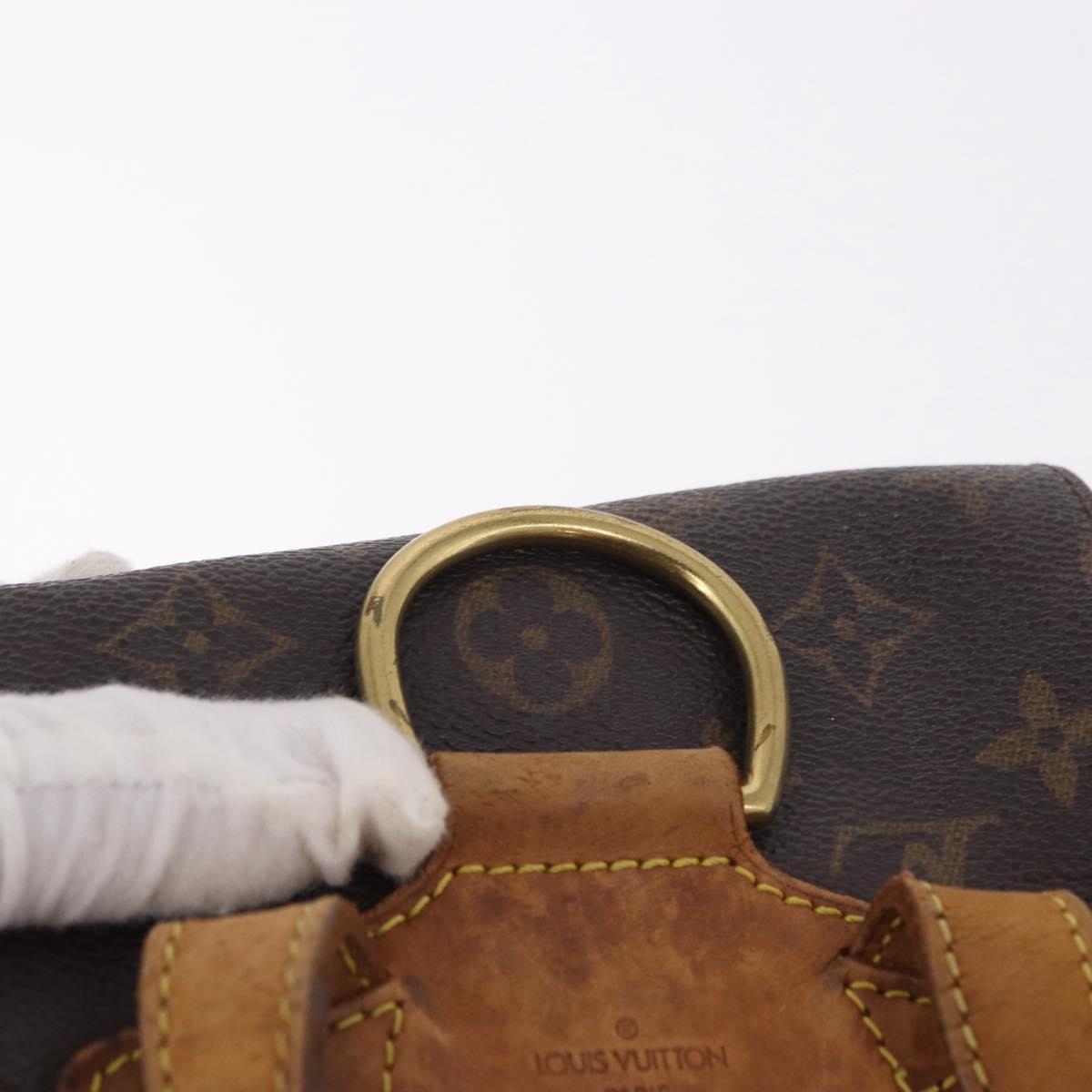 LOUIS VUITTON Monogram Montsouris MM Backpack M51136 LV Auth BA13800