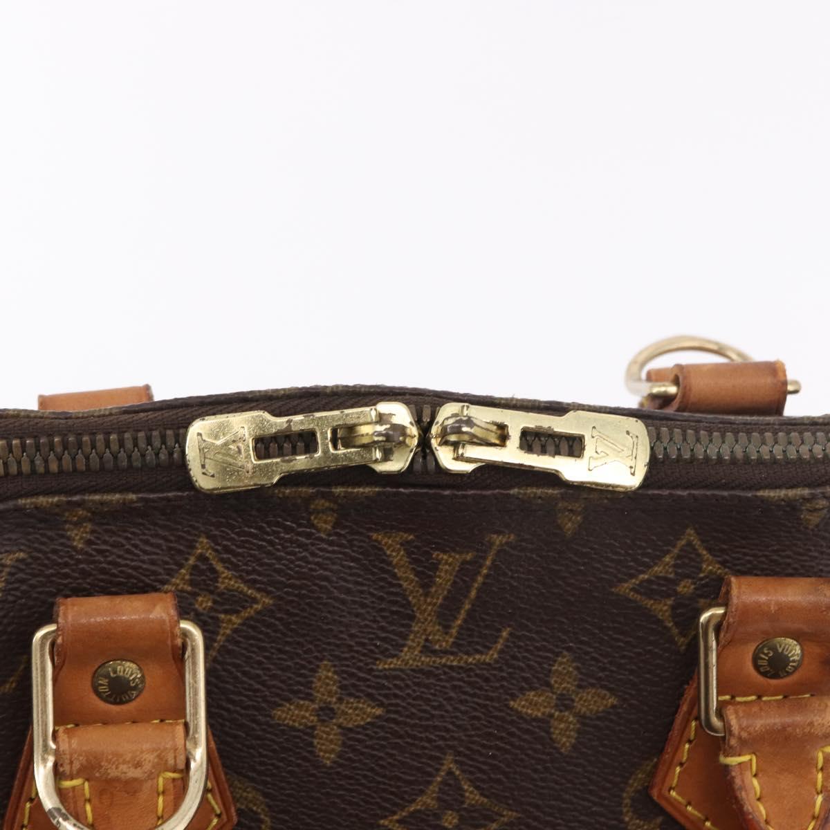 LOUIS VUITTON Monogram Alma Hand Bag M51130 LV Auth BA13803