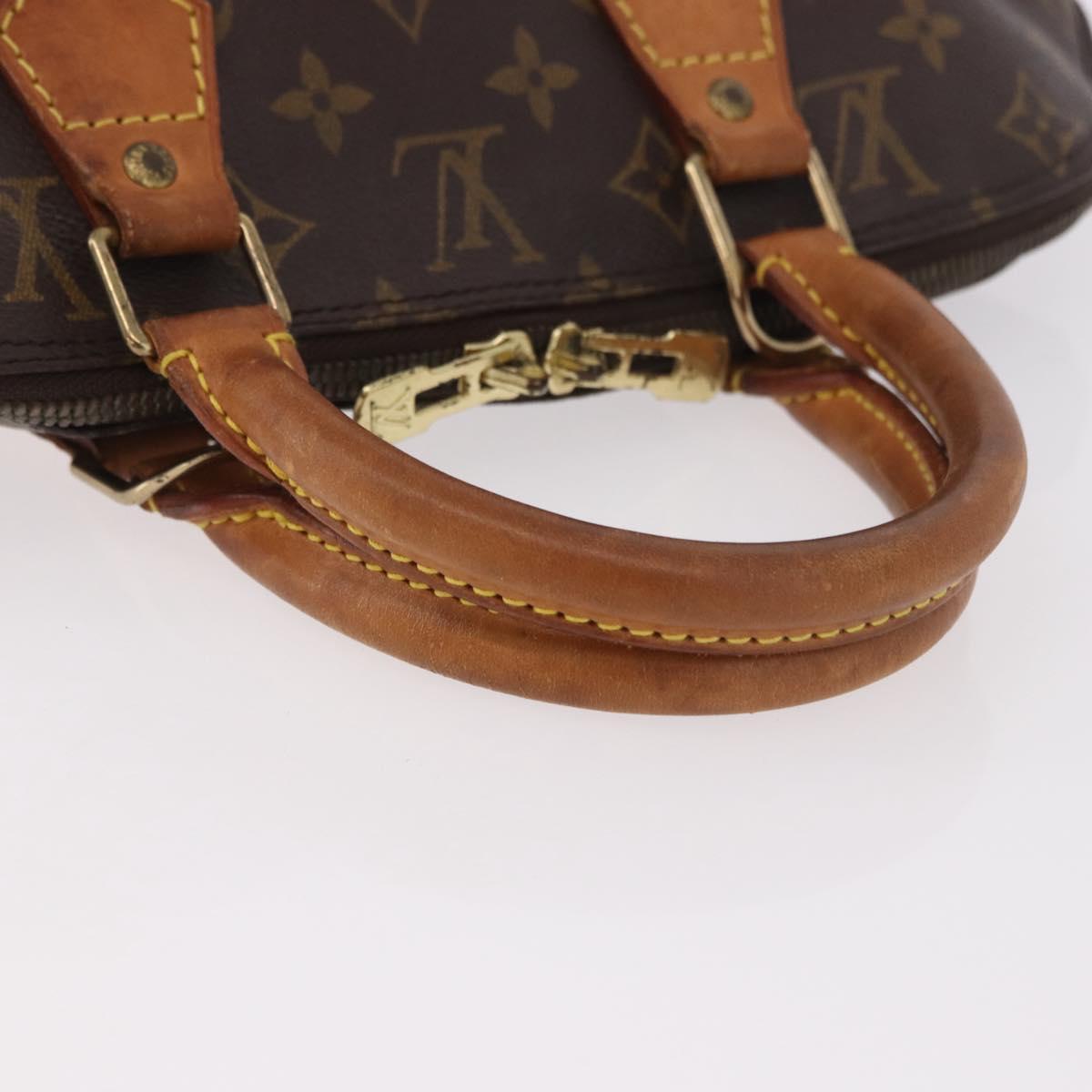 LOUIS VUITTON Monogram Alma Hand Bag M51130 LV Auth BA13803