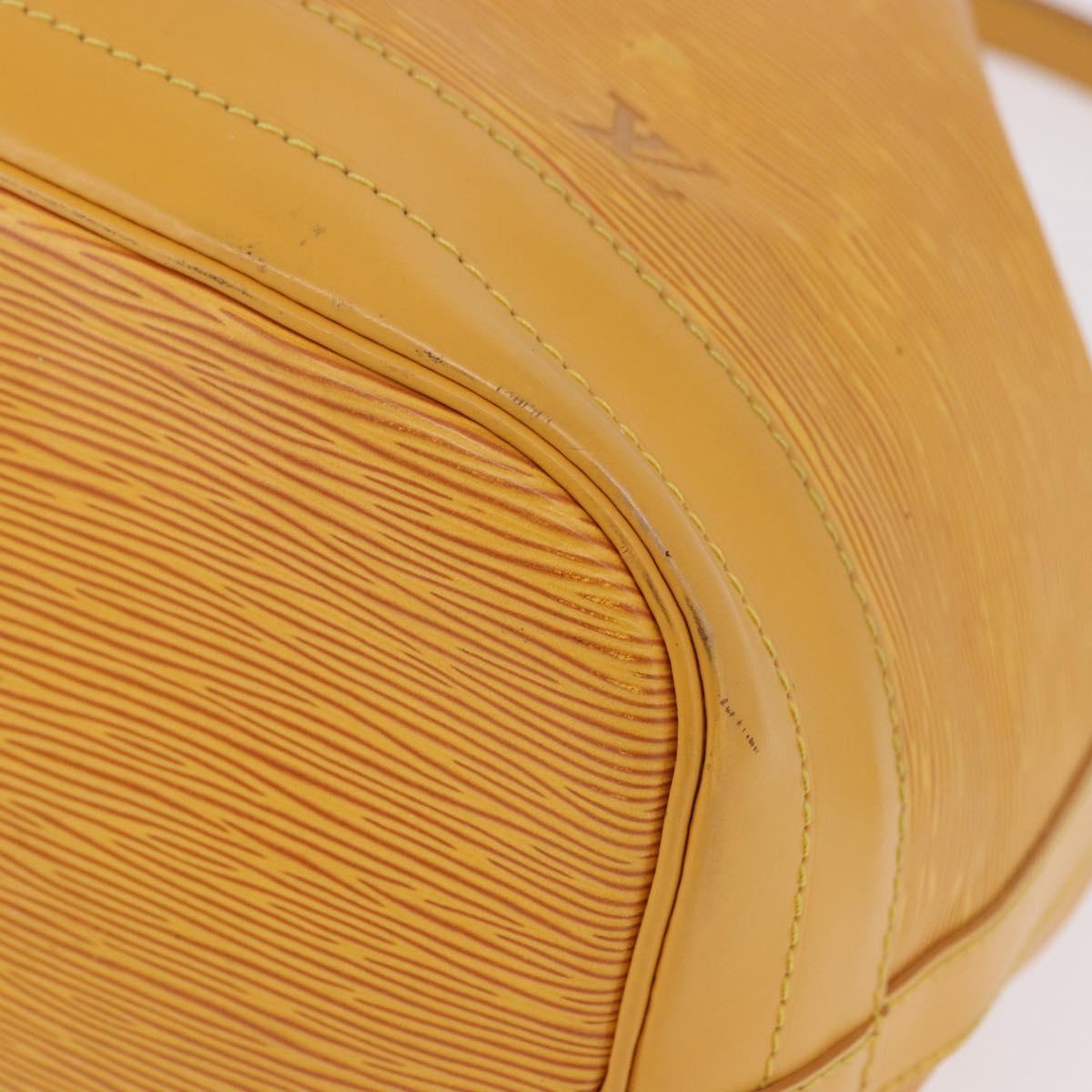 LOUIS VUITTON Epi Noe Shoulder Bag Tassili Yellow M44009 LV Auth BA13809