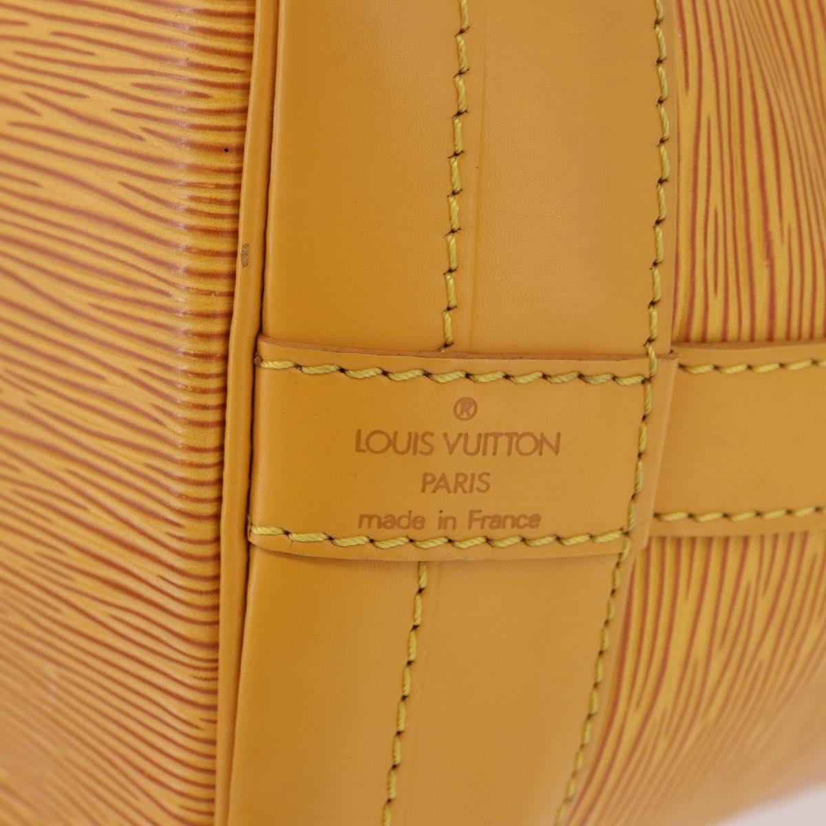 LOUIS VUITTON Epi Noe Shoulder Bag Tassili Yellow M44009 LV Auth BA13809