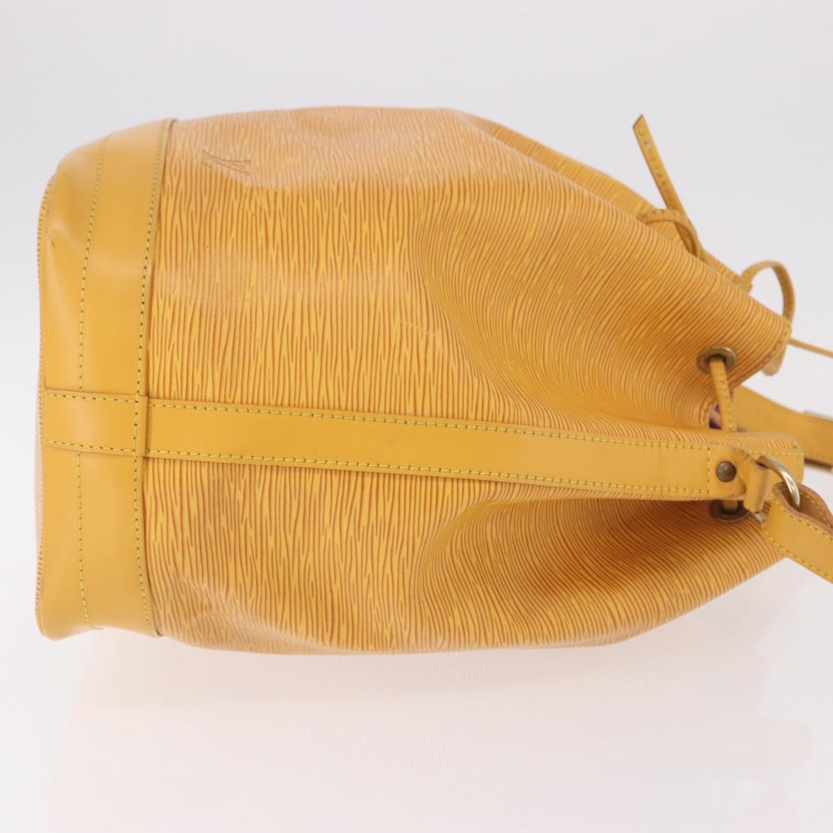 LOUIS VUITTON Epi Noe Shoulder Bag Tassili Yellow M44009 LV Auth BA13809