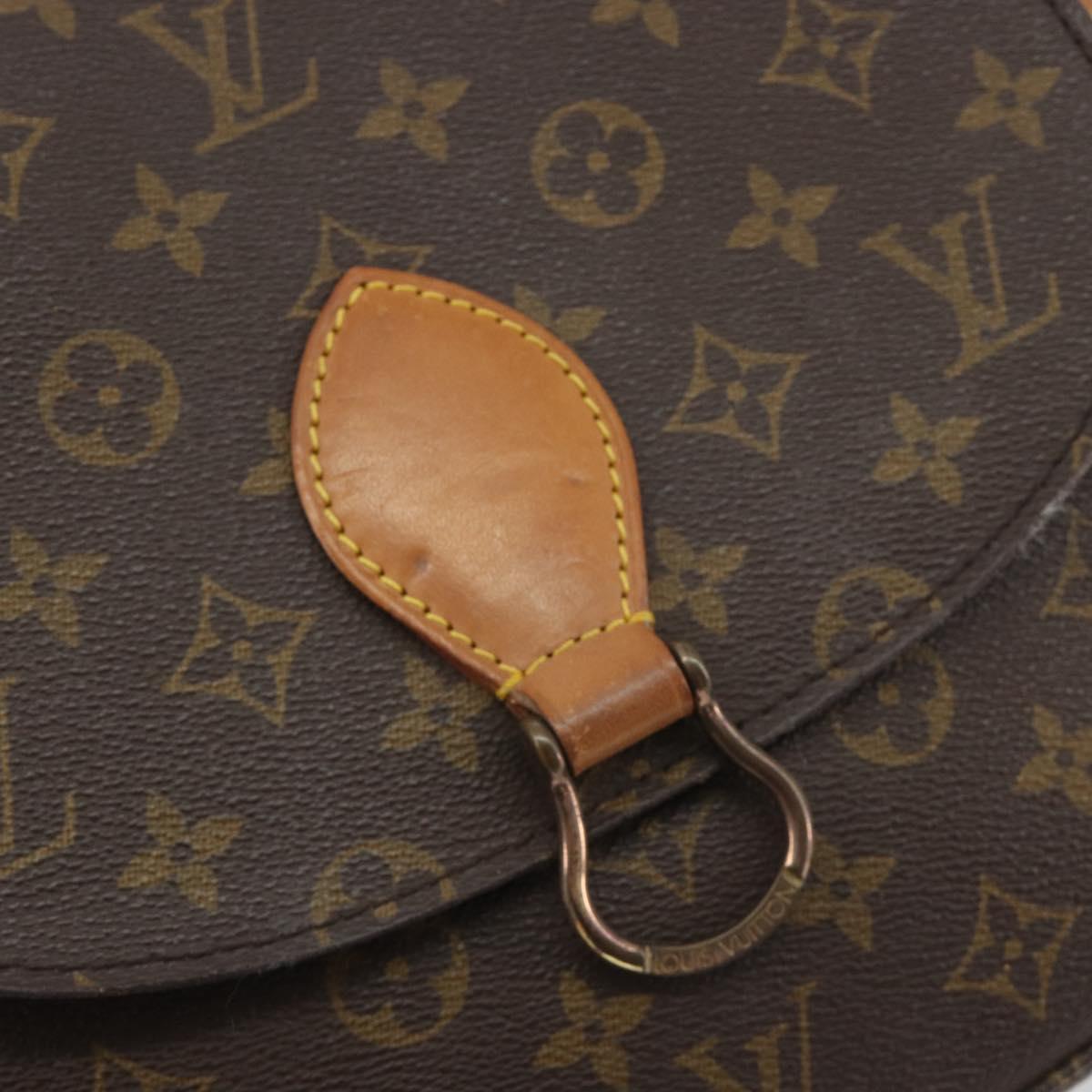 LOUIS VUITTON Monogram Saint Cloud GM Shoulder Bag M51242 LV Auth BA13811