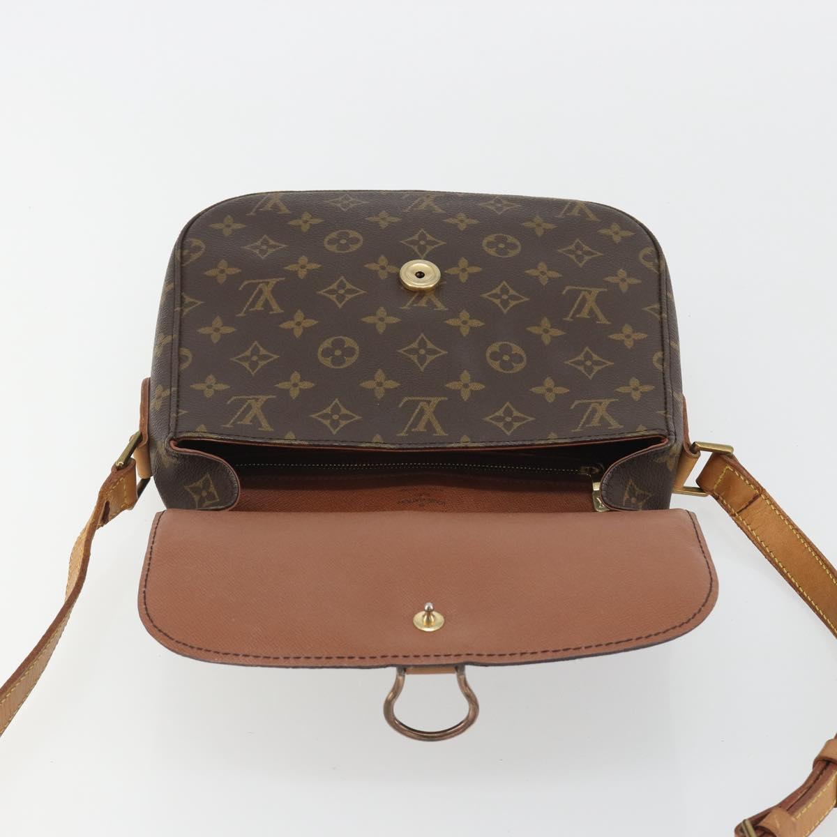 LOUIS VUITTON Monogram Saint Cloud GM Shoulder Bag M51242 LV Auth BA13811