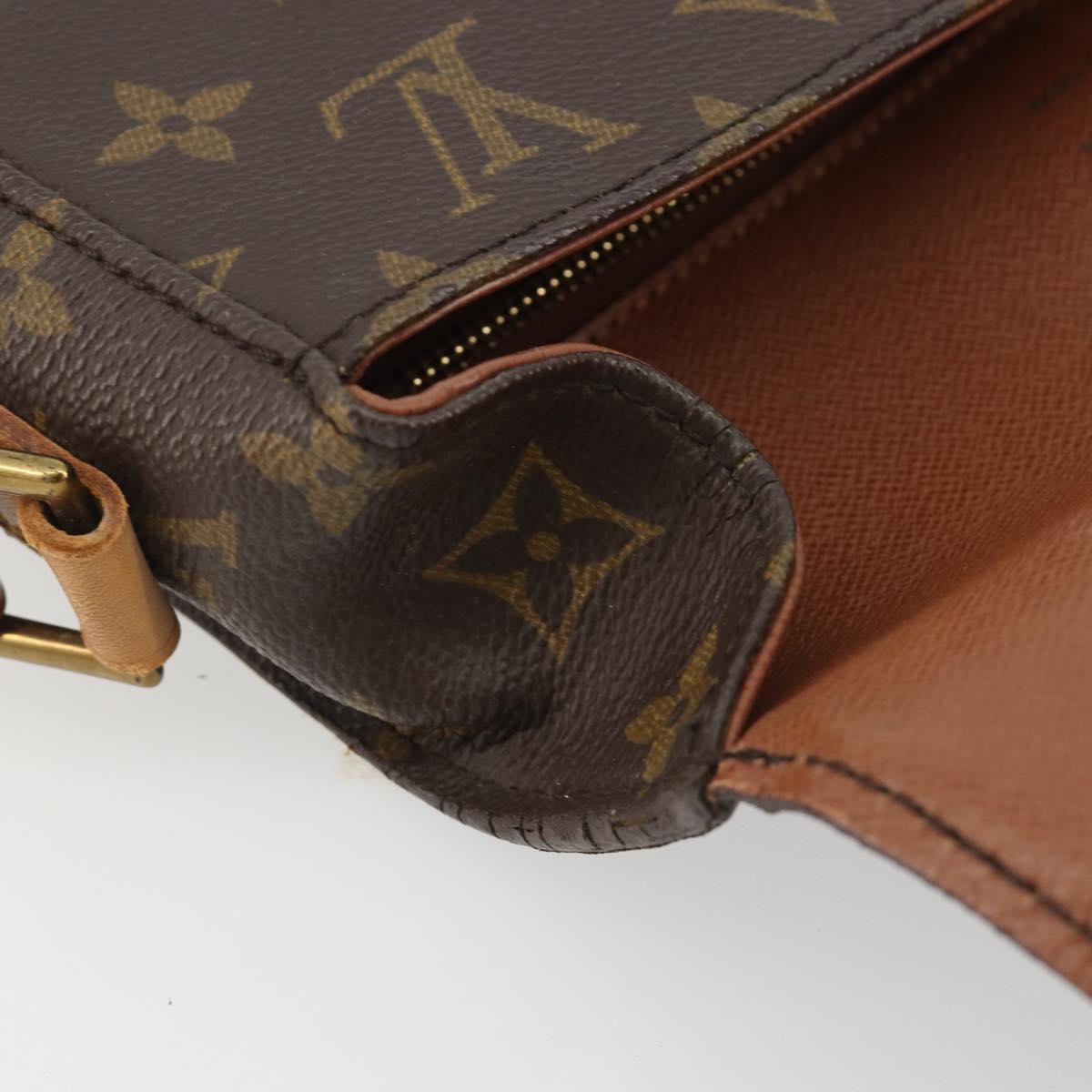 LOUIS VUITTON Monogram Saint Cloud GM Shoulder Bag M51242 LV Auth BA13811