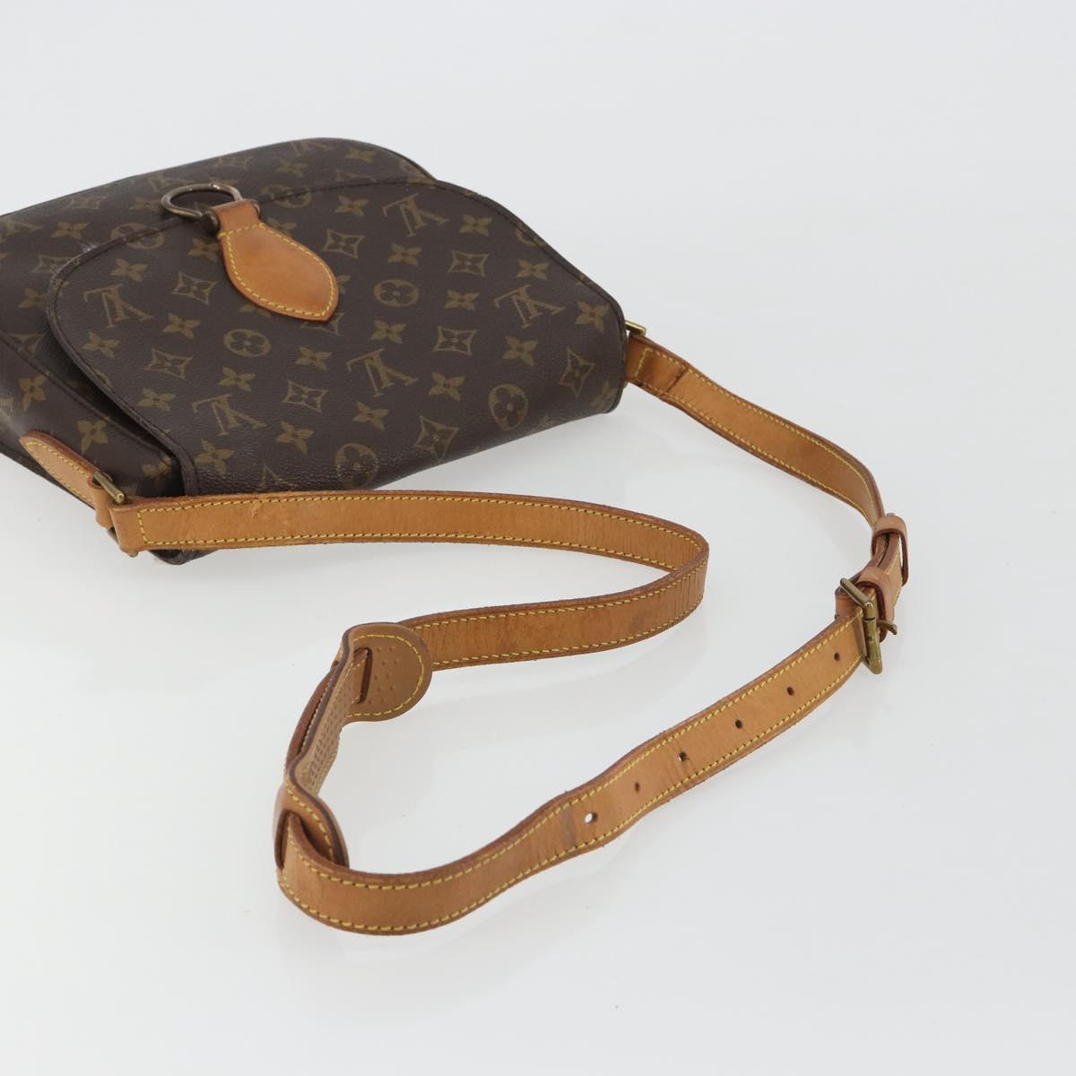 LOUIS VUITTON Monogram Saint Cloud GM Shoulder Bag M51242 LV Auth BA13811