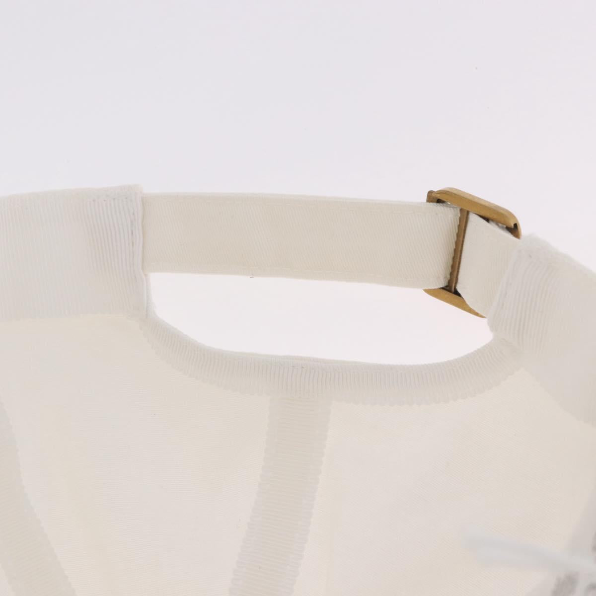 GUCCI Cap Cotton S White Auth BA13820V