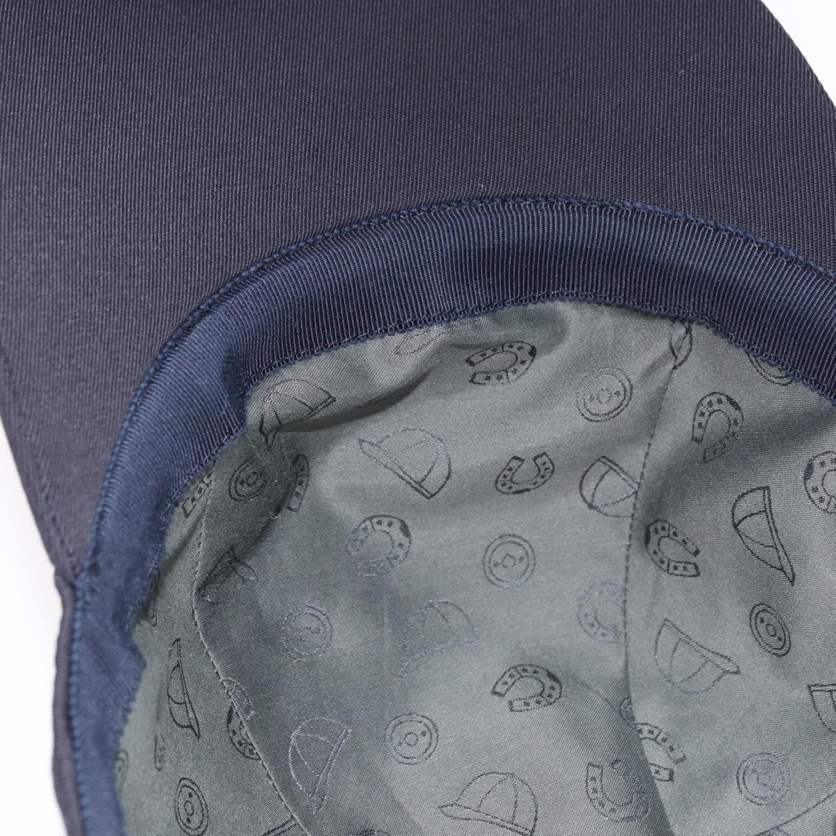 HERMES Casquette Cap Wool Ardoise Auth BA13821M