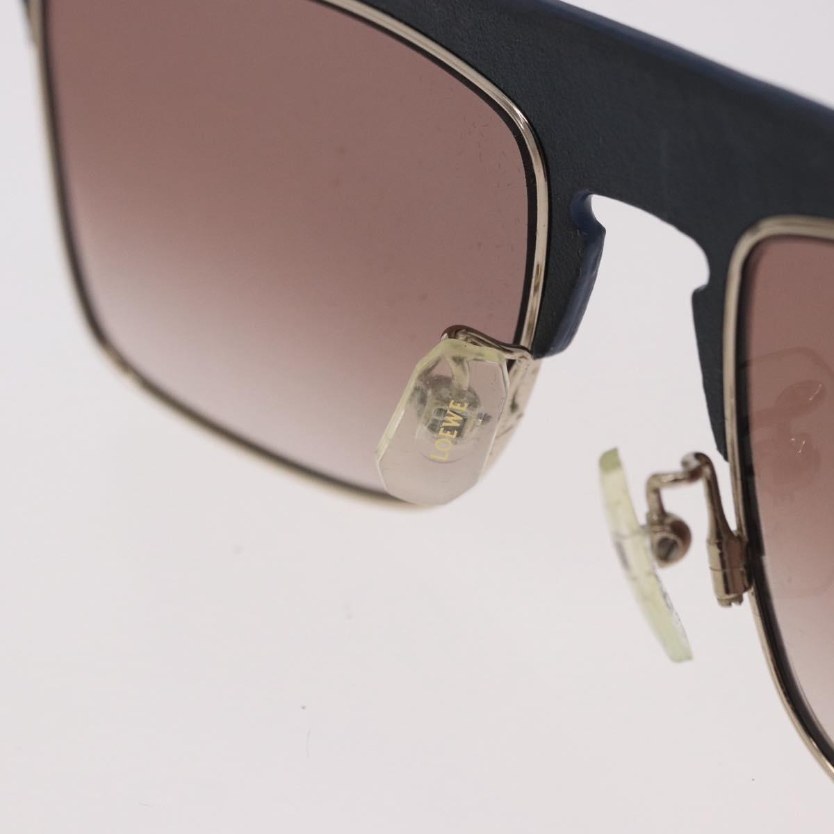 LOEWE Jinx Sunglasses Leather Red Auth BA13832