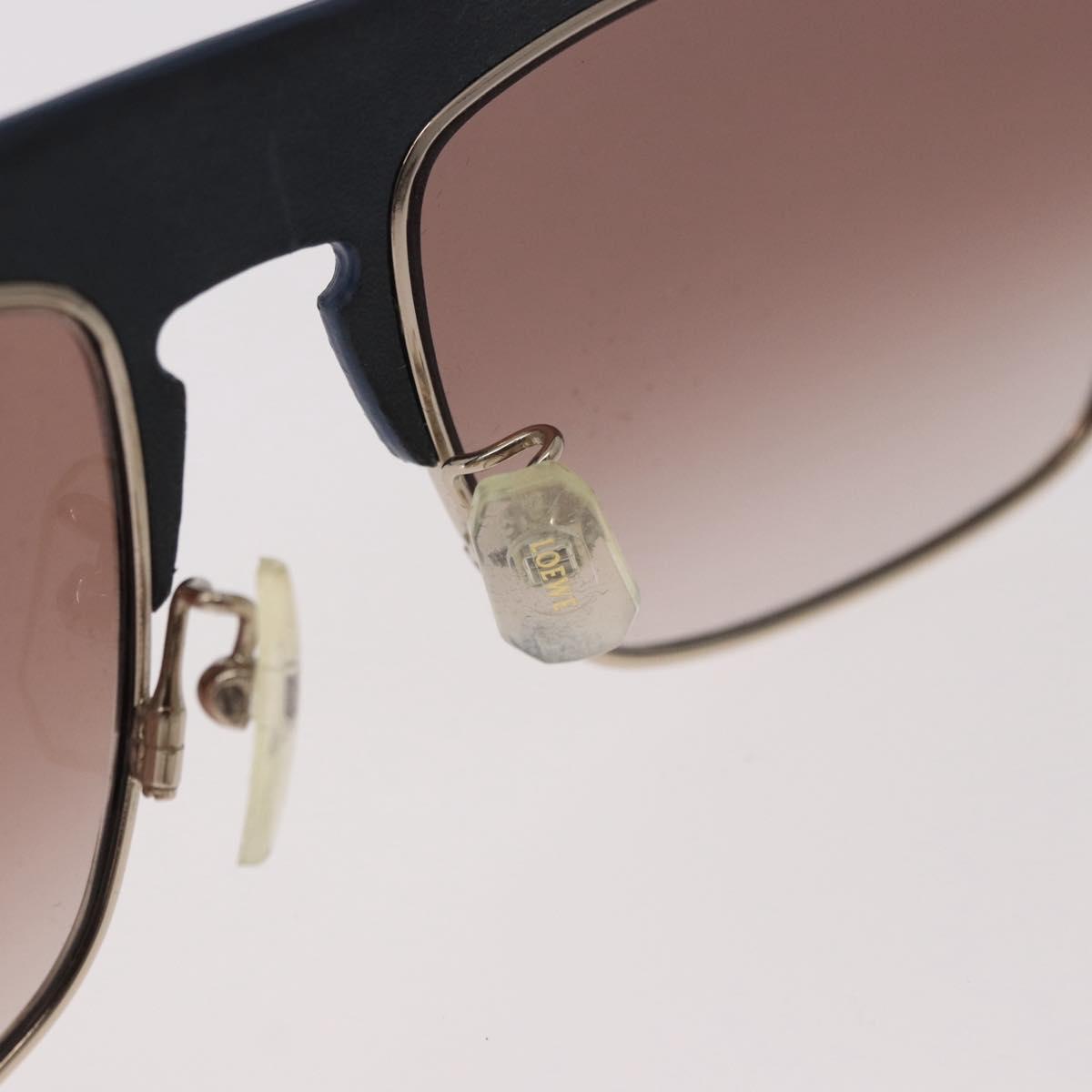 LOEWE Jinx Sunglasses Leather Red Auth BA13832