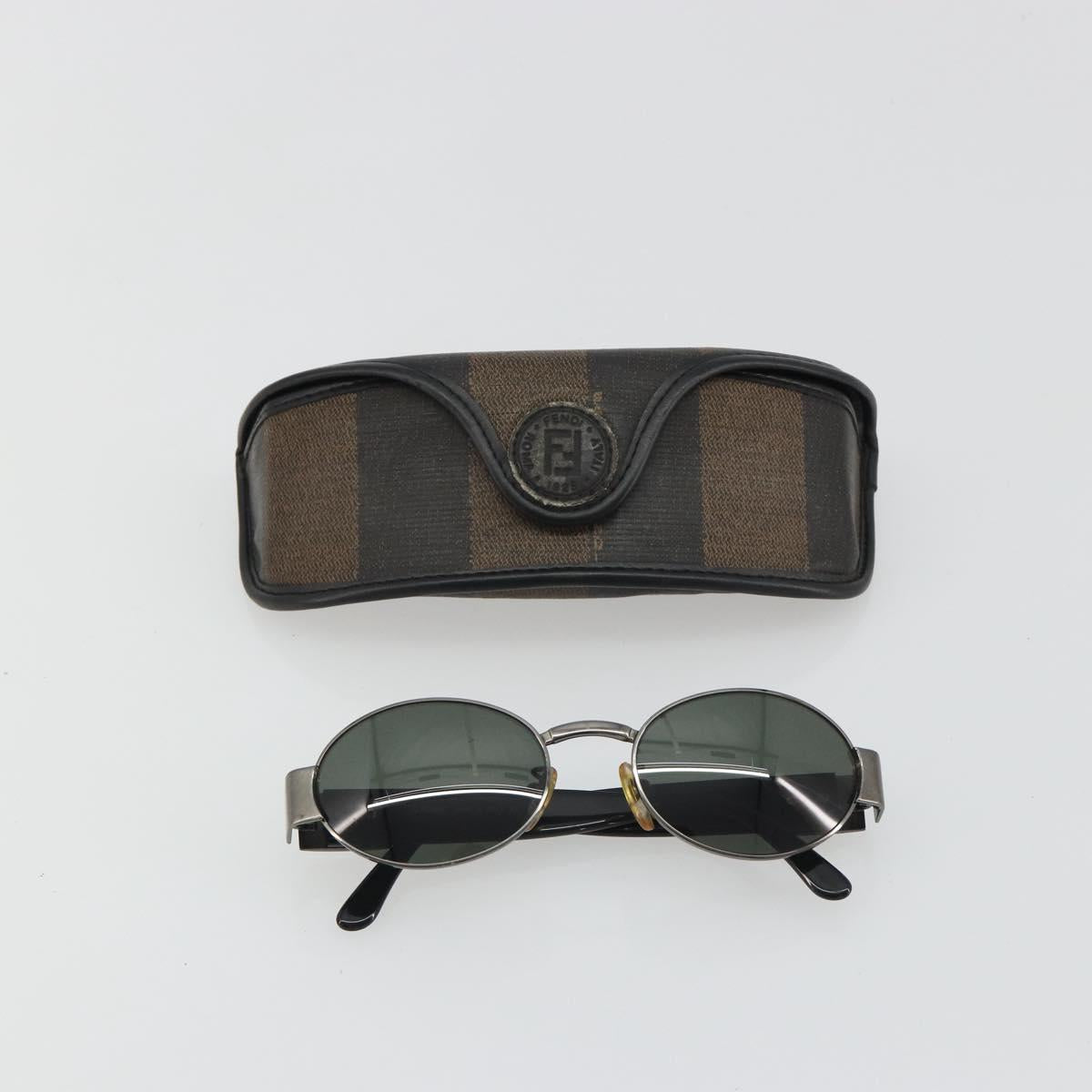 FENDI Sunglasses Plastic Black Auth BA13833