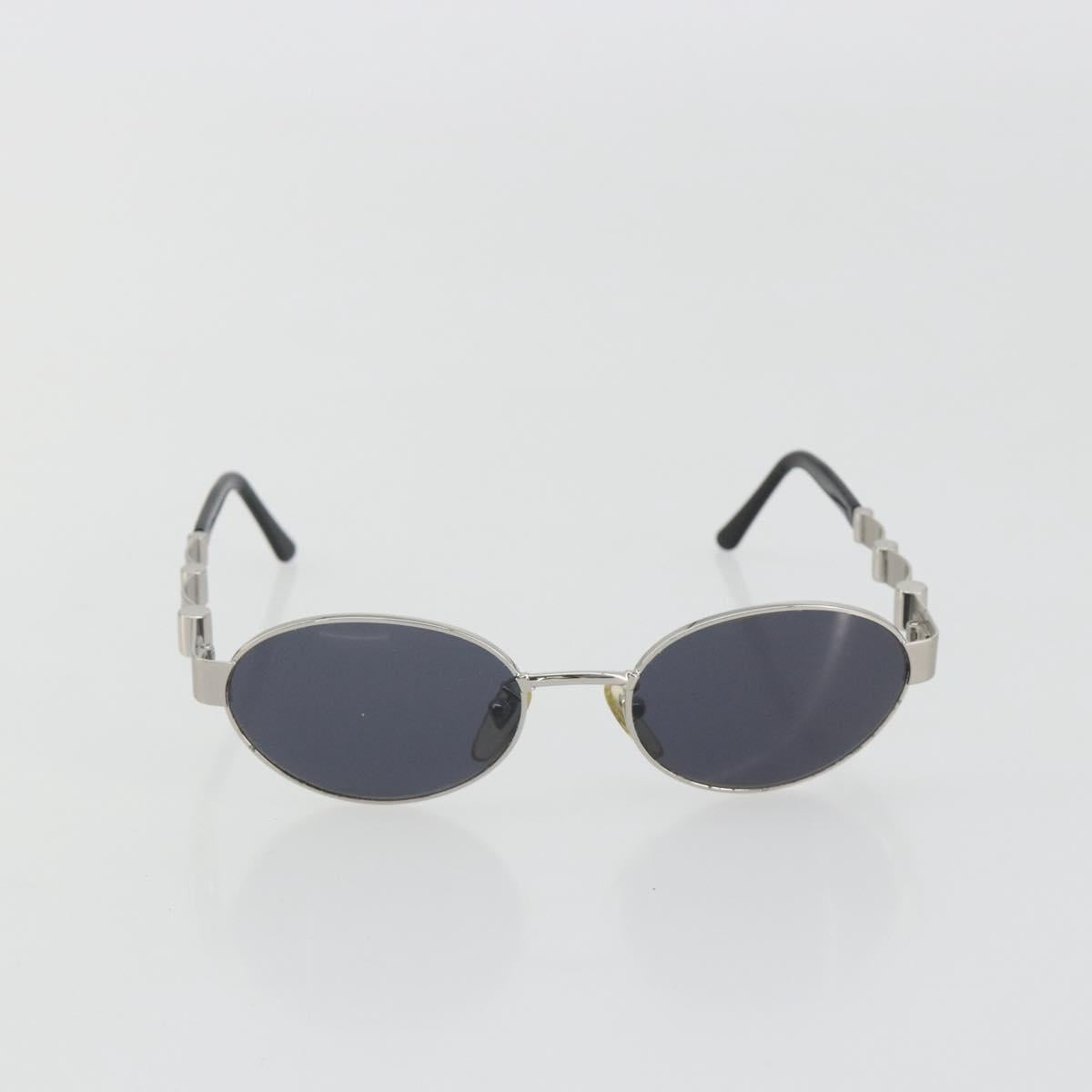 FENDI Sunglasses Metal Black Auth BA13834