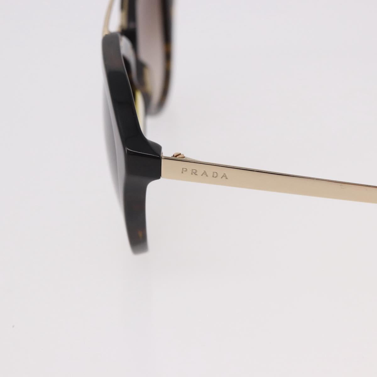 PRADA Tortoise Pattern Sunglasses Plastic Brown Auth BA13840