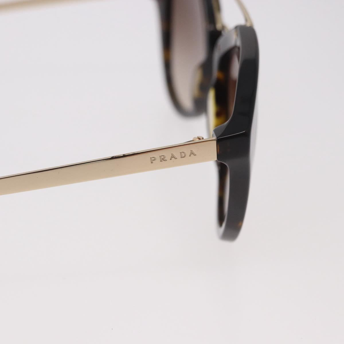 PRADA Tortoise Pattern Sunglasses Plastic Brown Auth BA13840