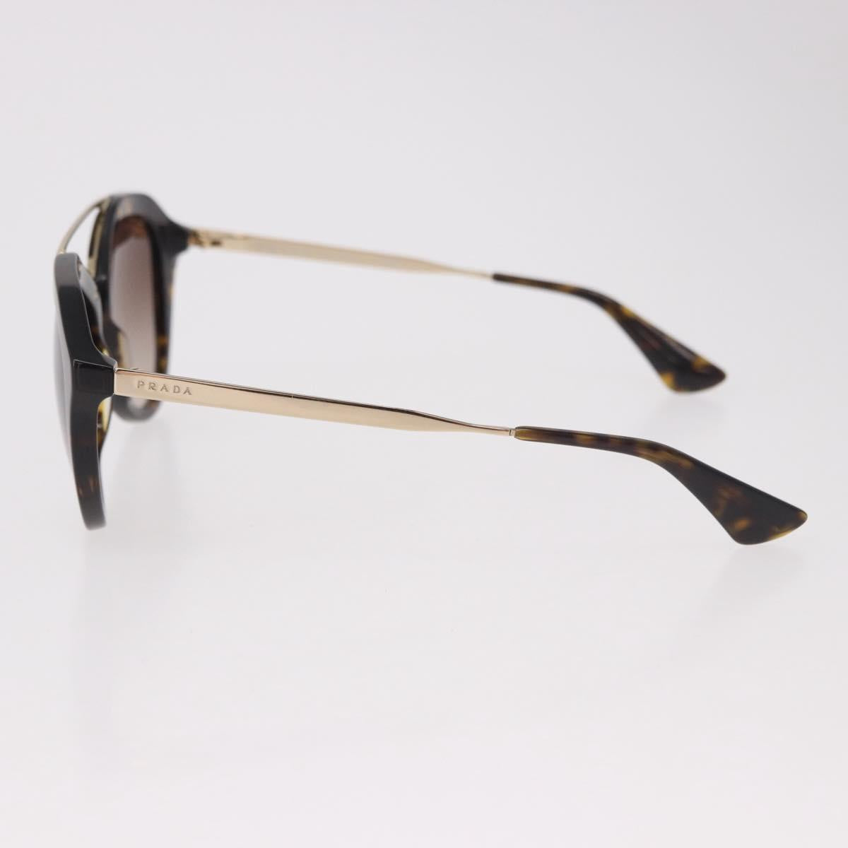 PRADA Tortoise Pattern Sunglasses Plastic Brown Auth BA13840