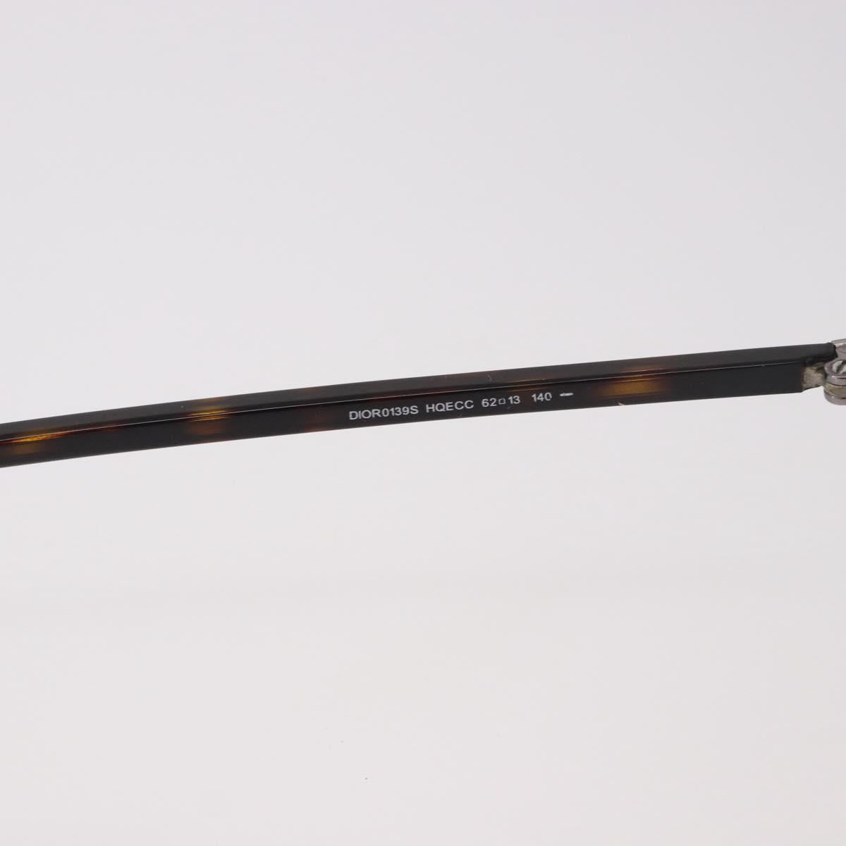 Christian Dior Tortoise Pattern Sunglasses Plastic Brown Auth BA13841