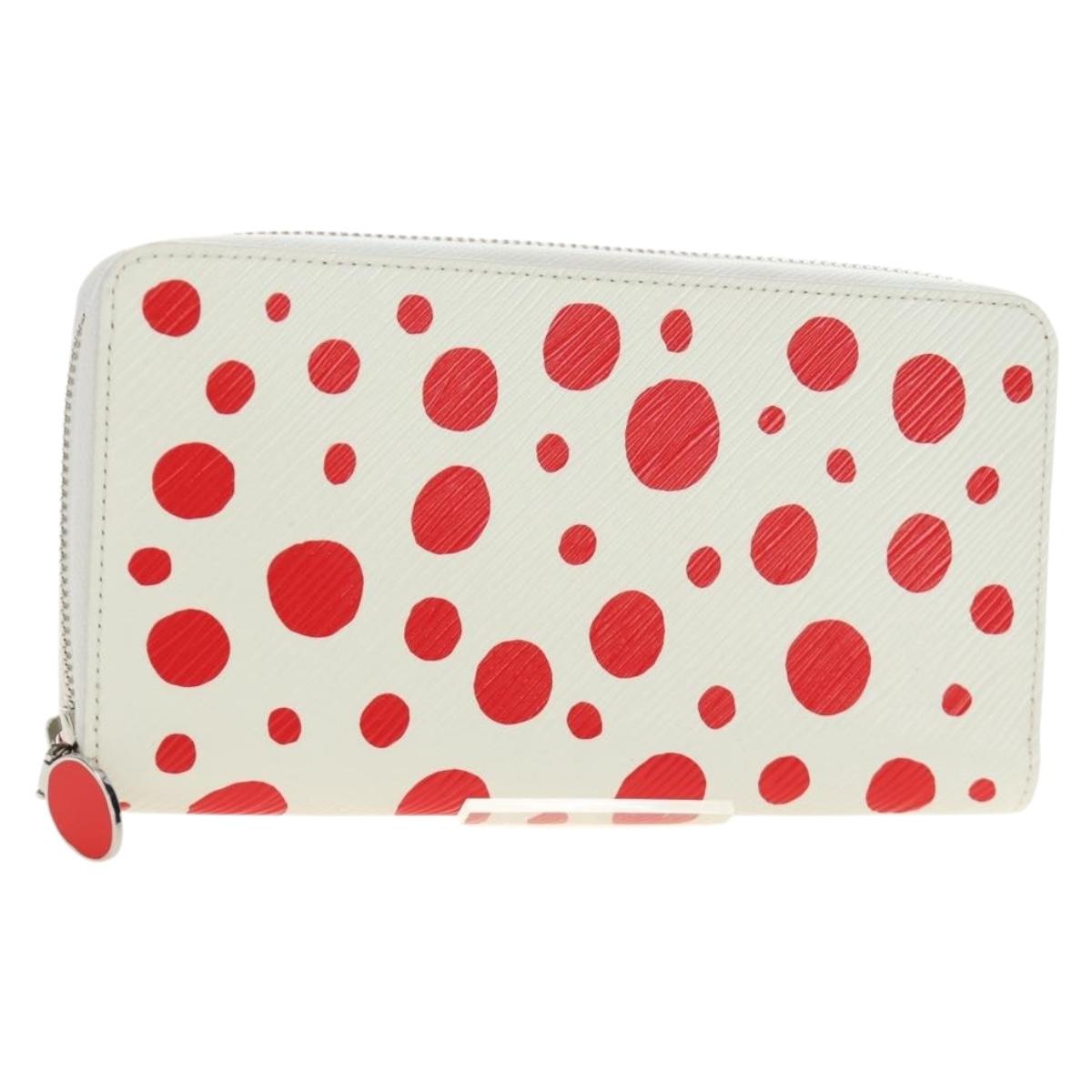 LOUIS VUITTON Epi Zippy Wallet Long Wallet LVxYK White M81961 LV Auth BA13844SM