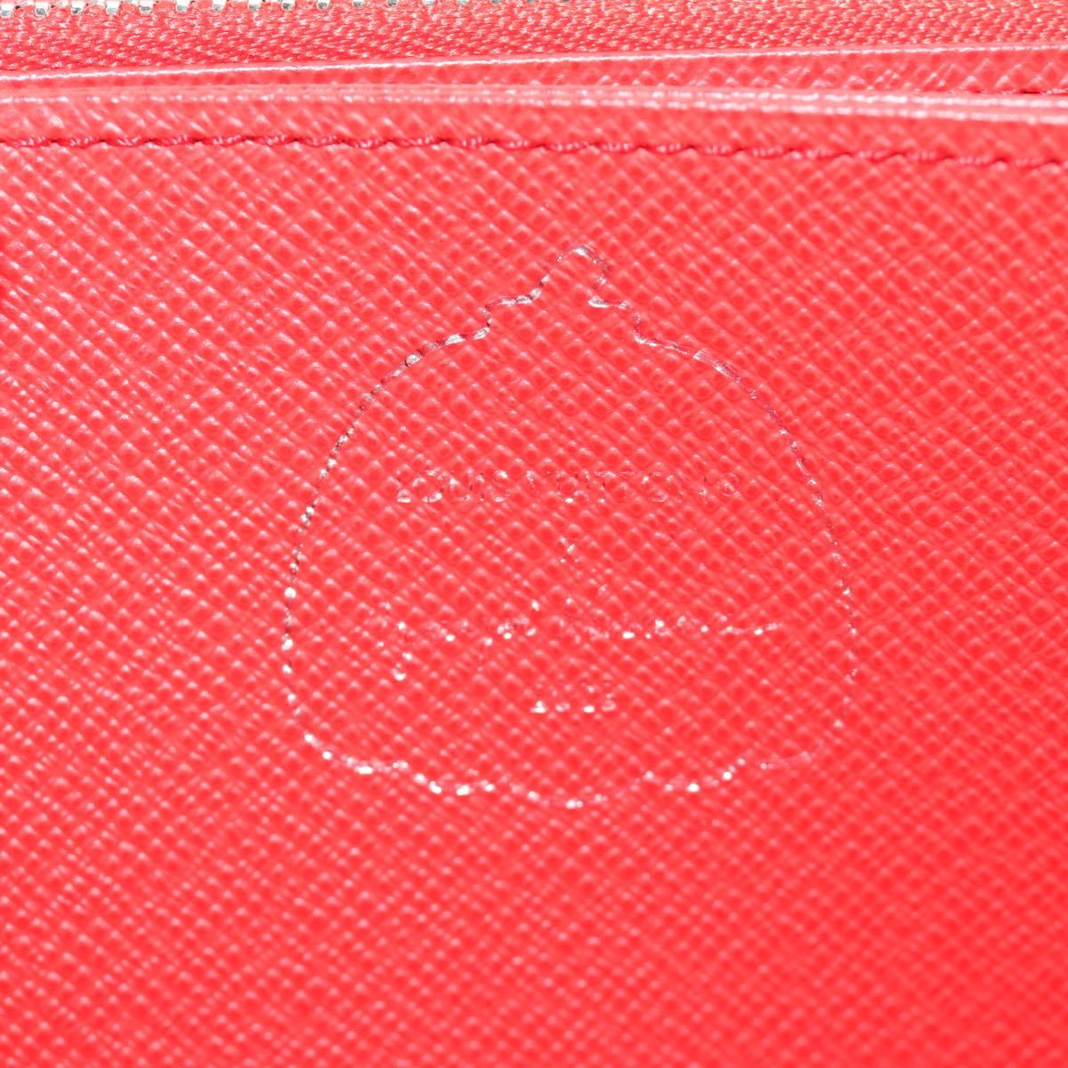 LOUIS VUITTON Epi Zippy Wallet Long Wallet LVxYK White M81961 LV Auth BA13844SM