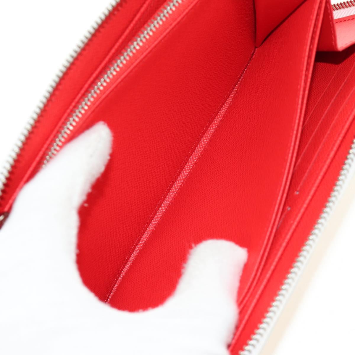 LOUIS VUITTON Epi Zippy Wallet Long Wallet LVxYK White M81961 LV Auth BA13844SM