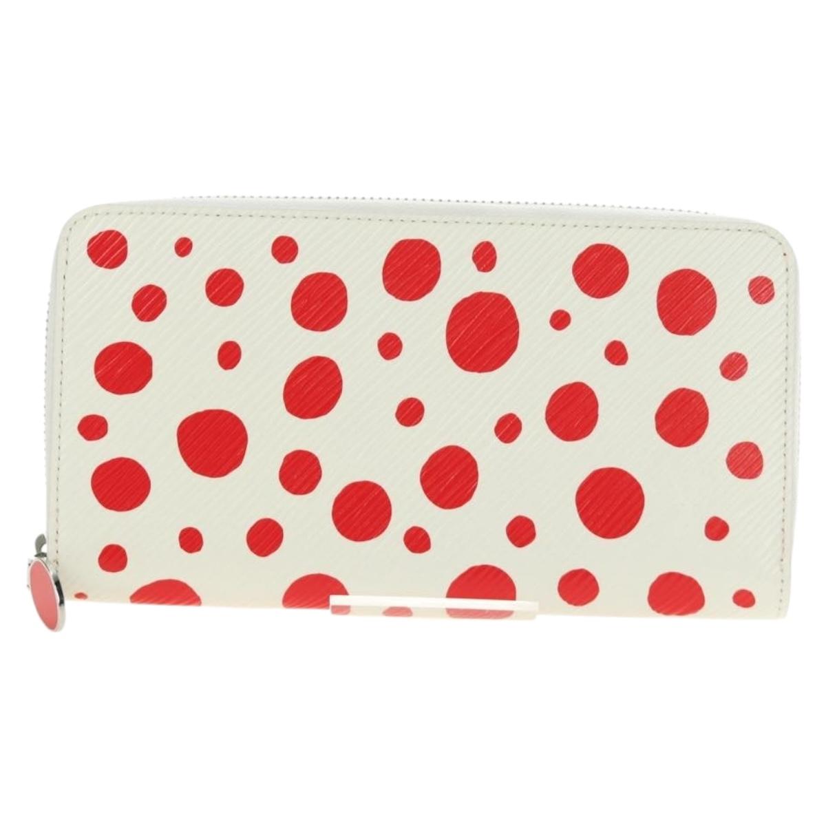 LOUIS VUITTON Epi Zippy Wallet Long Wallet LVxYK White M81961 LV Auth BA13844SM