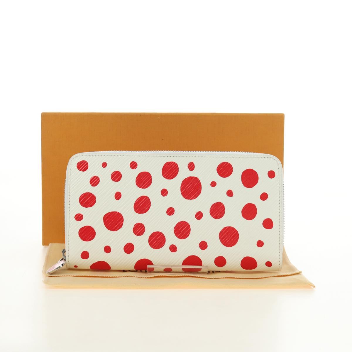LOUIS VUITTON Epi Zippy Wallet Long Wallet LVxYK White M81961 LV Auth BA13844SM
