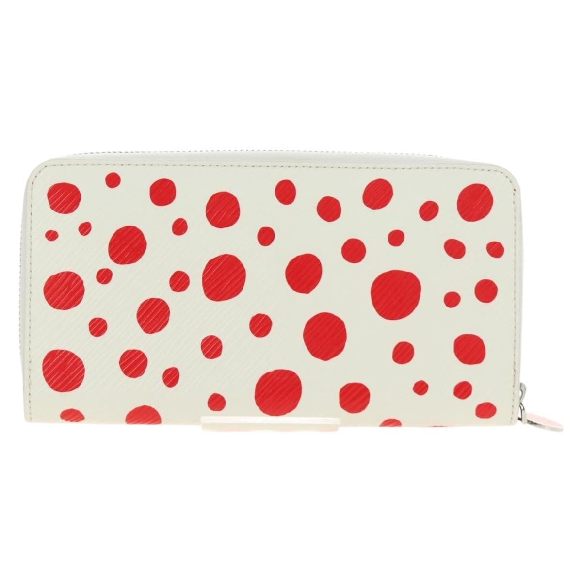 LOUIS VUITTON Epi Zippy Wallet Long Wallet LVxYK White M81961 LV Auth BA13844SM