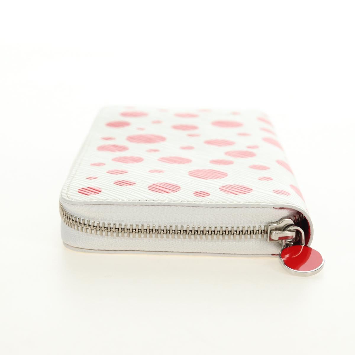 LOUIS VUITTON Epi Zippy Wallet Long Wallet LVxYK White M81961 LV Auth BA13844SM