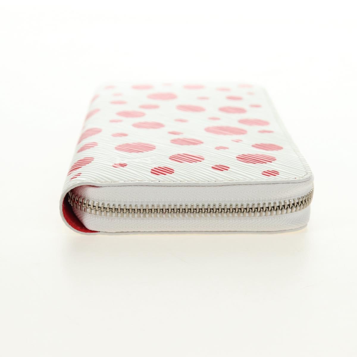 LOUIS VUITTON Epi Zippy Wallet Long Wallet LVxYK White M81961 LV Auth BA13844SM