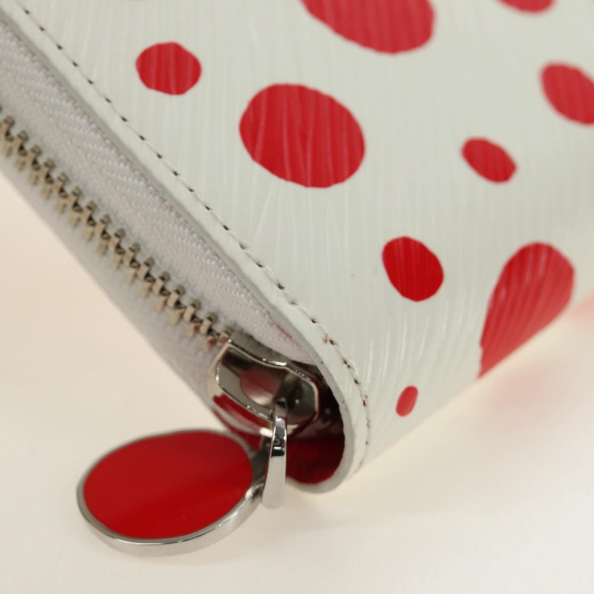 LOUIS VUITTON Epi Zippy Wallet Long Wallet LVxYK White M81961 LV Auth BA13844SM