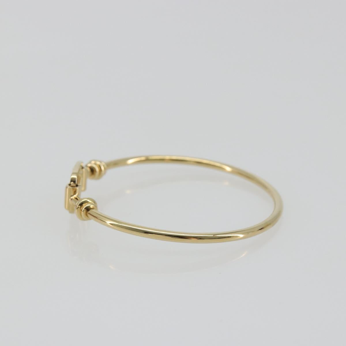 Salvatore Ferragamo Vala Bracelet metal Gold Auth BA13850V