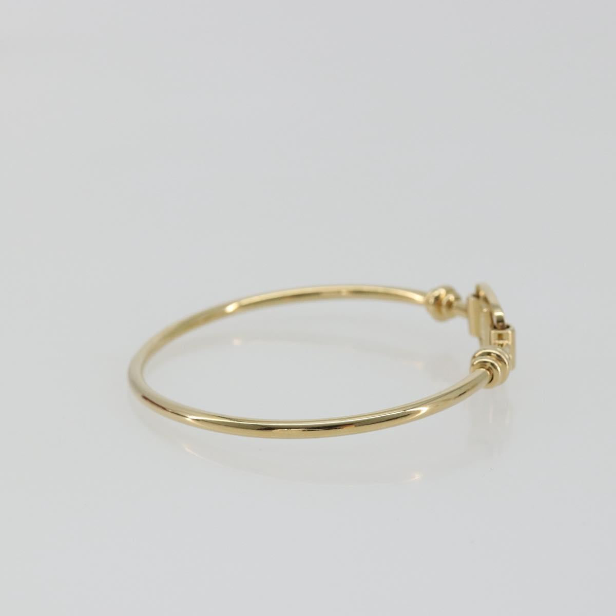 Salvatore Ferragamo Vala Bracelet metal Gold Auth BA13850V