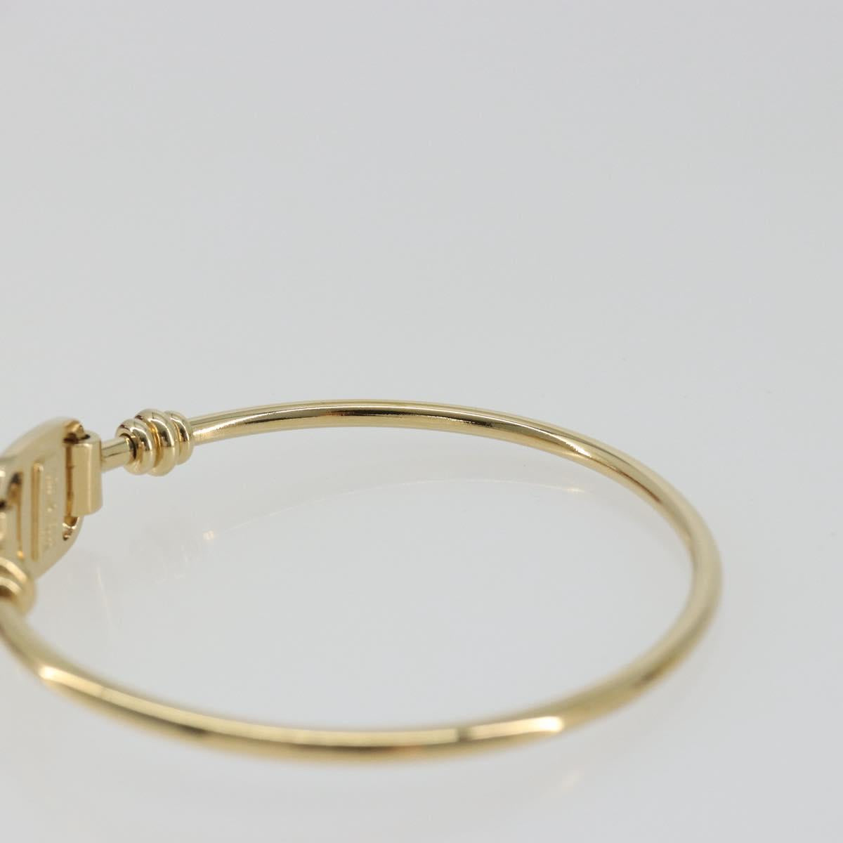 Salvatore Ferragamo Vala Bracelet metal Gold Auth BA13850V