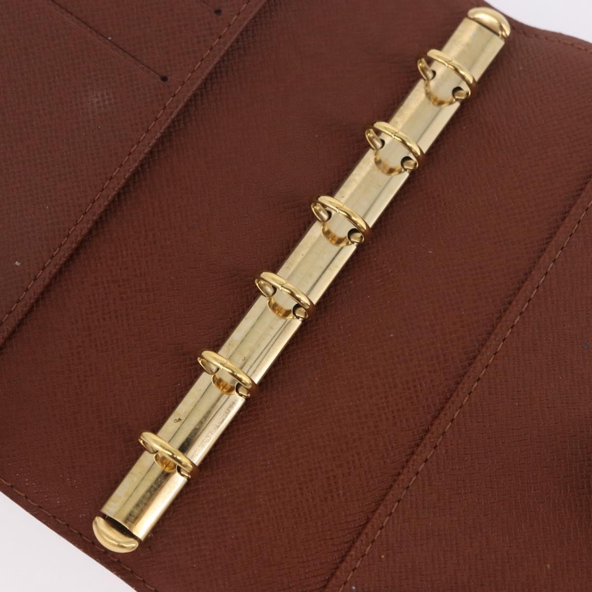 LOUIS VUITTON Monogram Agenda PM Day Planner Cover R20005 LV Auth BA13856