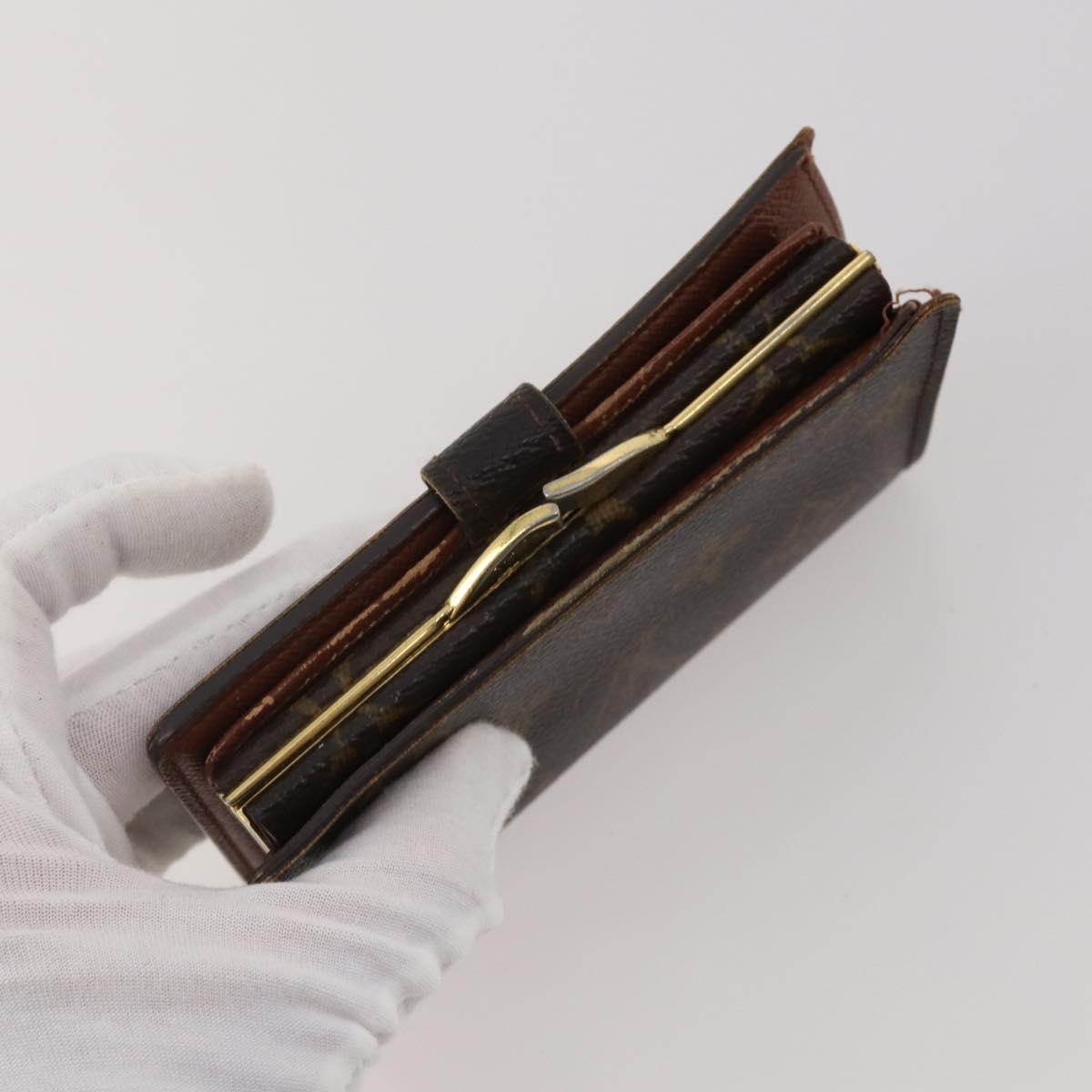 LOUIS VUITTON Monogram Wallet 5 Set LV Auth BA13873