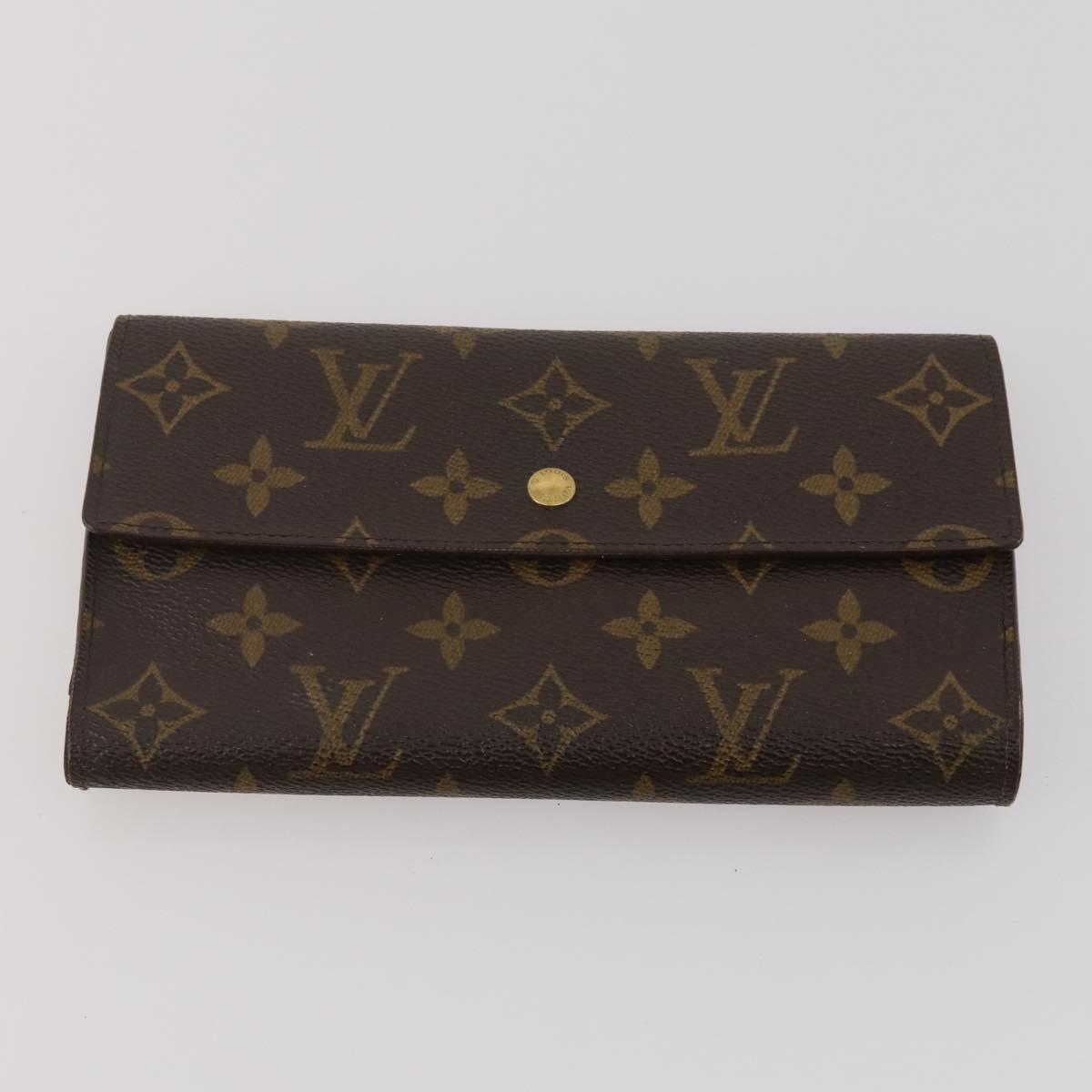 LOUIS VUITTON Monogram Wallet 5 Set LV Auth BA13873