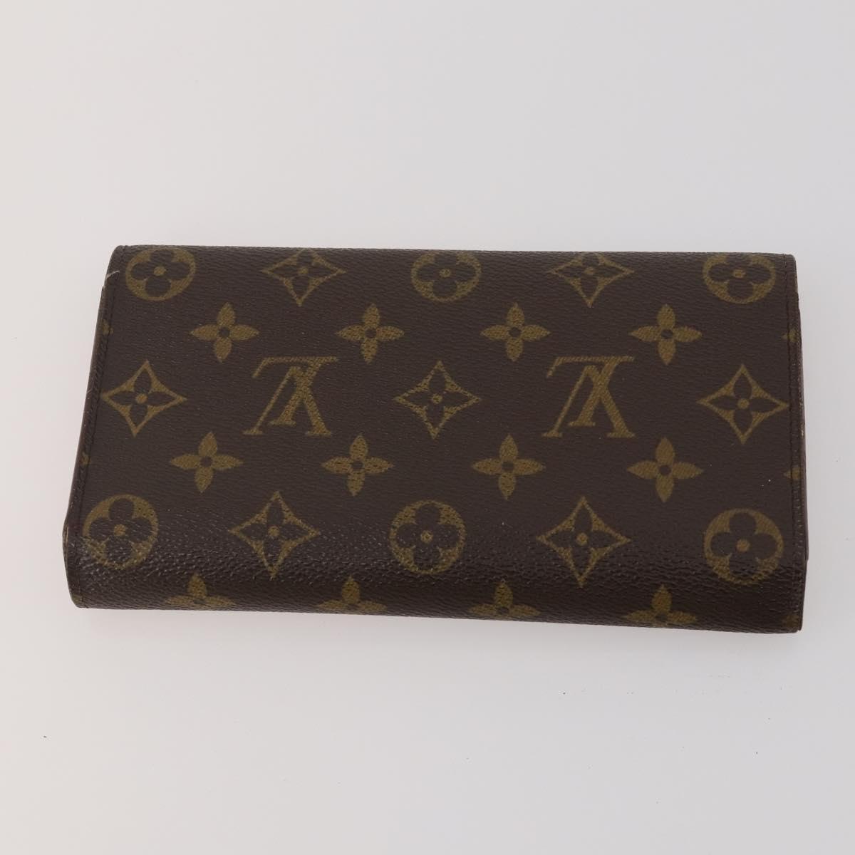 LOUIS VUITTON Monogram Wallet 5 Set LV Auth BA13873