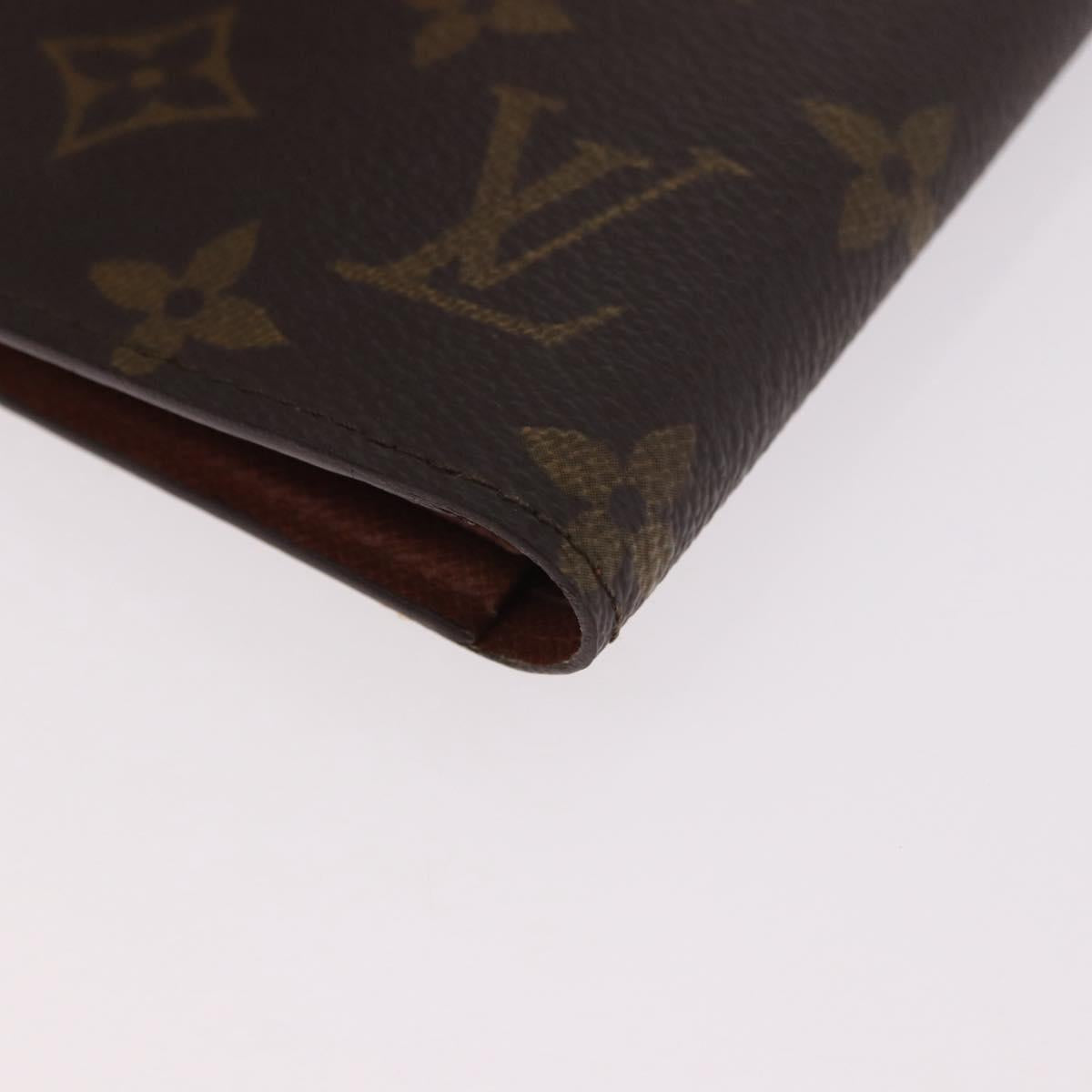 LOUIS VUITTON Monogram Porte Billets Identity Wallet M61619 LV Auth BA13877