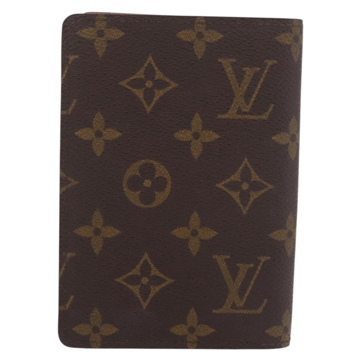 LOUIS VUITTON Monogram Porte Billets Identity Wallet M61619 LV Auth BA13877
