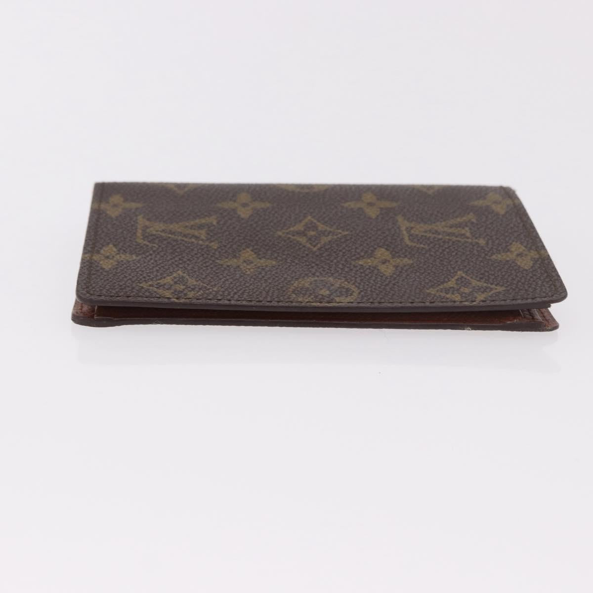 LOUIS VUITTON Monogram Porte Billets Identity Wallet M61619 LV Auth BA13877